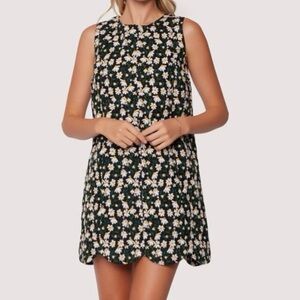 Lost + Wander Floral Embroidered Dress
